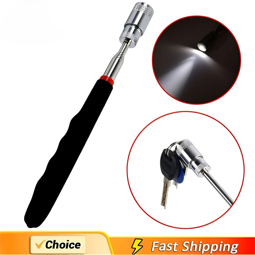 Fishing Rod Telescopic - Telescopic Magnetic ปากกาขยาย Pickup Rod Stick