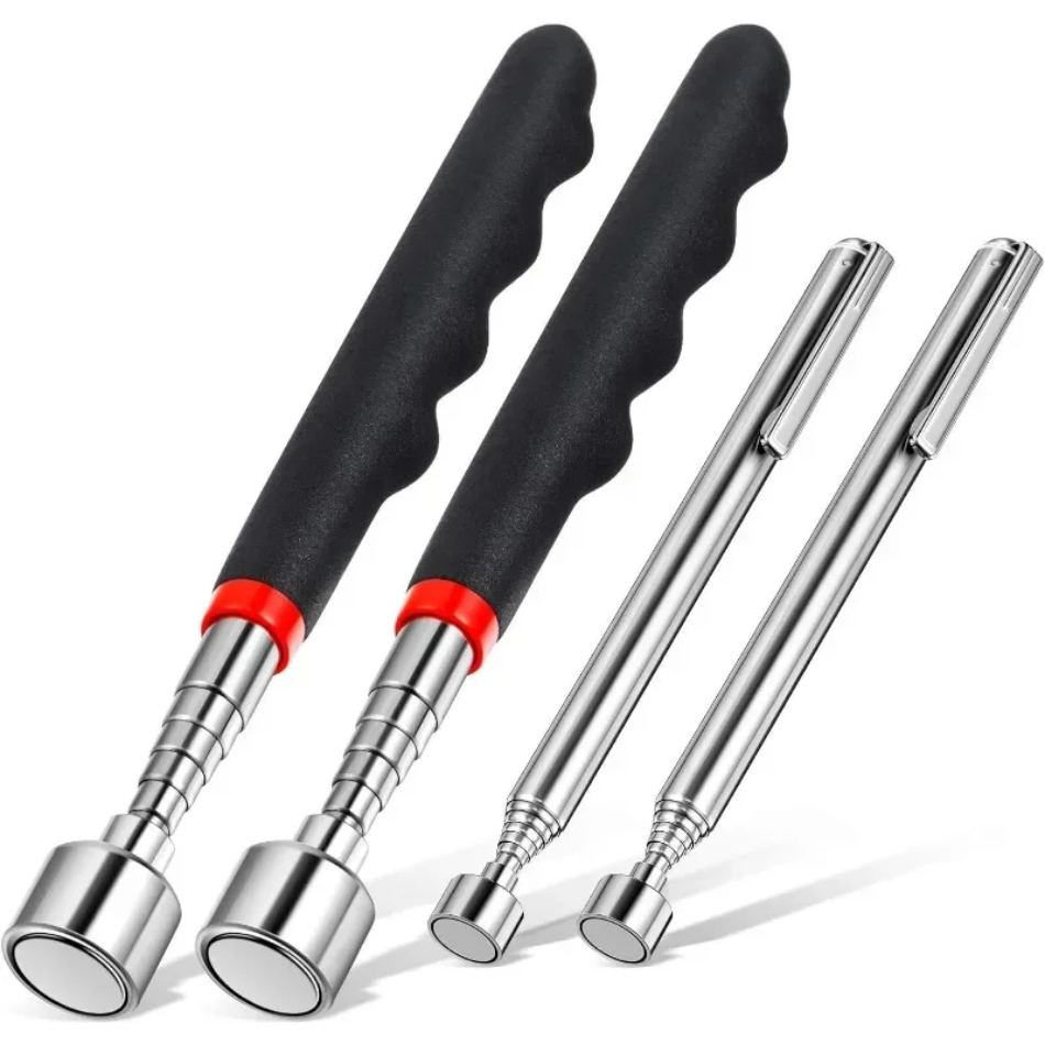 Fishing Rod Telescopic - ปากกาแม่เหล็กแบบยืดหดได้ เครื่องมือช่างโลหะพกพาสะดวก แม่เหล็กสำหรับหยิบจับน็อตและสลักเกลียว ปรับความยาวได้