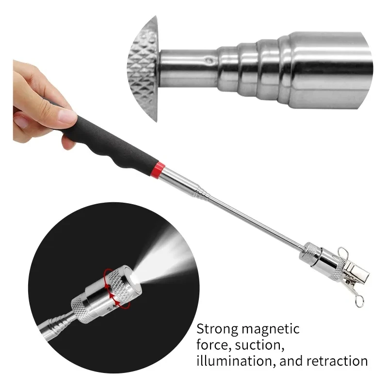 Telescopic Magnetic ปากกาขยาย  - Fishing Rod Telescopic บทวิจารณ์และราคา