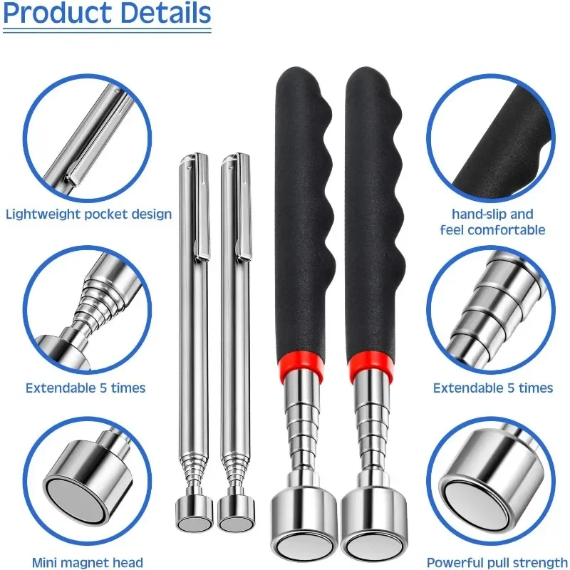 ปากกาแม่เหล็กแบบยืดหดได้ เครื่ - Fishing Rod Telescopic บทวิจารณ์และราคา