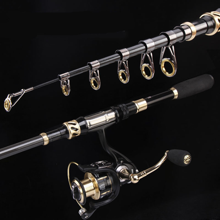 คันเบ็ดตกปลาทะเลแบบอัลตร้าไลท์ - Fishing Rod Telescopic บทวิจารณ์และราคา